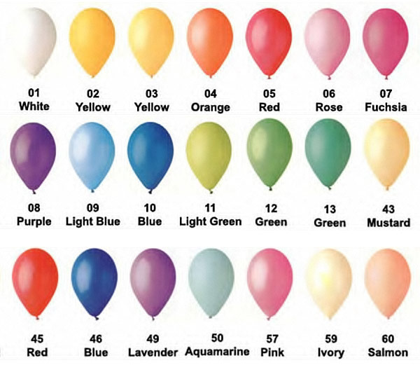 Воздушные шары Pastel (пастель)